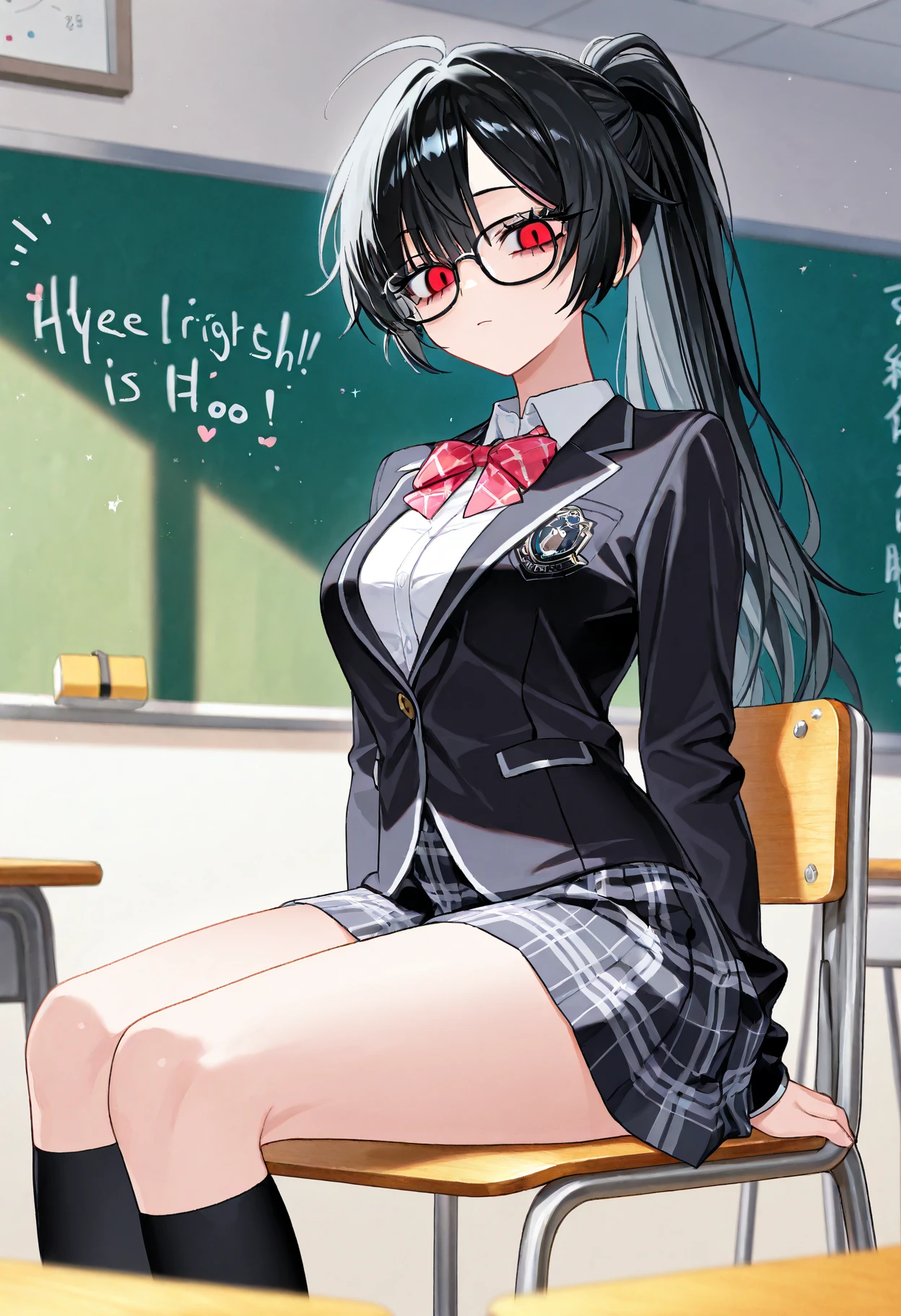 Naughty Librarian, naked, spreading legs, spreading pussy, tongue out, ahegao, cum