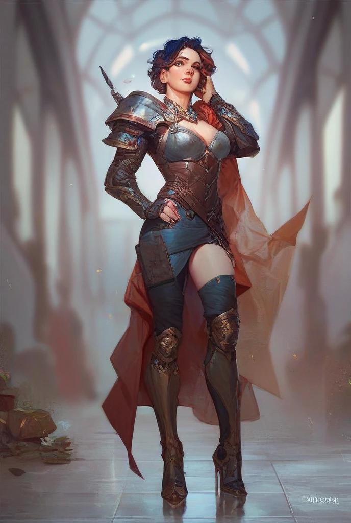highest quality、masterpiece、8k、Realistic、High resolution、Very delicate and beautiful、High resolution、Cinema Lighting、medium range shooting、Portraiture、Perfect female body、(Red curly Hair:1.6)、Opposition、Looking at the audience、((Thieves from Another World、Dark hooded cloak、Quick Movement、Sharp Eye、Light Leather Armor))、Hiding in the Shadows、Lost in the dark night、Quiet Steps、Sharp Dagger、Picking Tools、Stolen Jewels、Secret Lair、Agile body、Cunning Smile、Bag of Loot、Hidden pocket、Deceive the enemy、Ancient maps、Dangerous missions、Codebreaking、Disarming a trap、Black boots、Secret Passage、A trusted companion、Cunning personality、A sense of adventure、Otherworldly Market、A clever disguise、Shadows of the Night、elusive、A magnificent getaway。