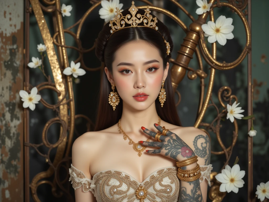 naked、下半身naked、No underwear、Lower body exposed masterpiece, 最high quality, 1 girl, alone, ((aldult)),(Huge breasts), Long Hair,Happy, Looking at the audience, Dunhuang Mogao Grottoes, (background),(Accurate、perfect face shape:1.3),Ultra-high resolution,Ray Tracing,,reflected light, Correct Structure,Award-winning,Attention to detail,Brighten the shadow contrast,Facial Lighting ,Cinema Lighting,masterpiece,Super Details,high quality,Attention to detail, 最high quality,16K,High Contrast,