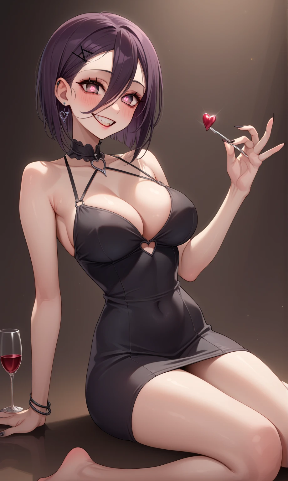 (by gil elvgren), (((by sakimichan))), (by personalami), (((perky nipples))), ((RED LIPSTICK)), ((tattoos)), ((colorfull)), (((flushed cheeks))), ((SEXY alternatrive girl)), ((black and white hair)), ((short hair)), (curly hair), (petite), ((PERFECT SEXY FACE)), ((DETAILED PUPILS)), (HIGH DETAIL), ((white skin)), ((lace luscious choker)), (belt choker), ((wearing black miniskirt))), (((loose black skirt))), (((schoolgirl outfit))), (((school skirt))), (((2 white stripes on clothes))), (((white crop tank top))), ((luscious lingerie b&w)), ((((white lace shirt)))), ((luscious lace black bra)), (sticks her ass out), (maid), wide butt, (eyeliner), ((curly short hair)), ((((black and white hair) with stripes))), ((black and white hair)), (highlights), ((slim belly)), ((((gloves)))), ((((much tattoos on body)))), masterpiece, eyelashes, eyeshadow, lips, makeup, nose, parted lips, navel, ((super realistic digital art)), ((pale colours)), (small breasts), ((stockings))), (((round earrings))), (gold earrings), ((((candles and roses)))), ((((sitting in water)))), ((big pool)), ((((night)))), ((shiny skin)), ((lace luscious choker)), (((big window))), little smile, (open mouth), transparent shirt, <lora:bondageAndGag_loraBondageV2:0.3>, (((gagged))), <lora:extendedDownblouse_v10:0.5>, <lora:noPantiesUnderPantyhose_v10:0.4>, ((sexy pose))