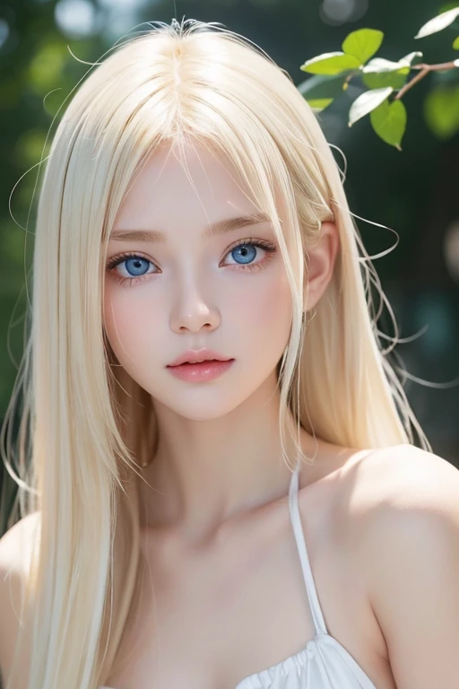幻想的な空間に佇むbeautiful女性, Tight micro dress in white and gold, 8k, {{masterpiece}}, highest quality, expensive quality:1.4), {{[[Front view}}, eye_touch,Multiple photo poses)]], Very cute face, and very pretty eyes, Cute Images, Cute Images, {{Half Body}}, {{{{{{{{Long legs}}}}}}}}, {{{{Slim and sexy body}}}}, {{{{{{背のexpensive女性}}}}}}, {{Height: 177cm}}, alone, beautiful, Lovely, Adorable, Pale skin, {{18〜22 year old German woman}}, look beautiful German girl and blue eyes or green eyes with platinum blonde hair color), Scandinavian German girl, {{{{{{{{{{Half Girl}}}}}}}}}}, {{{{{{{{{{expensive_Heel}}}}}}}}}},Large Breasts、Cleavage