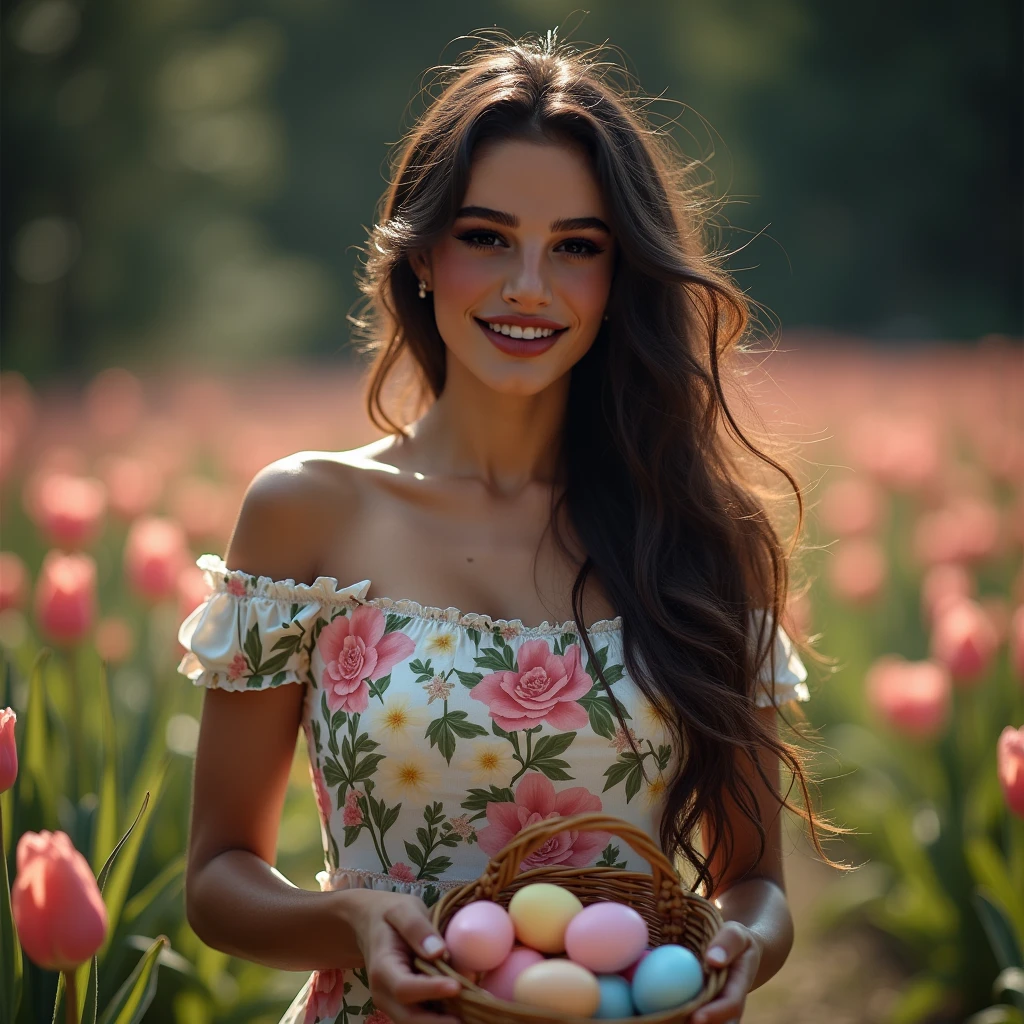 trick or treating candid photo 30yo Buttercup milf woman wearing a Forrest green housewife outfit, cleavage bending foward putting candy in trick or treaters baskets, dark hair, lime green eyes <lora:PPGButtercupV1:1>