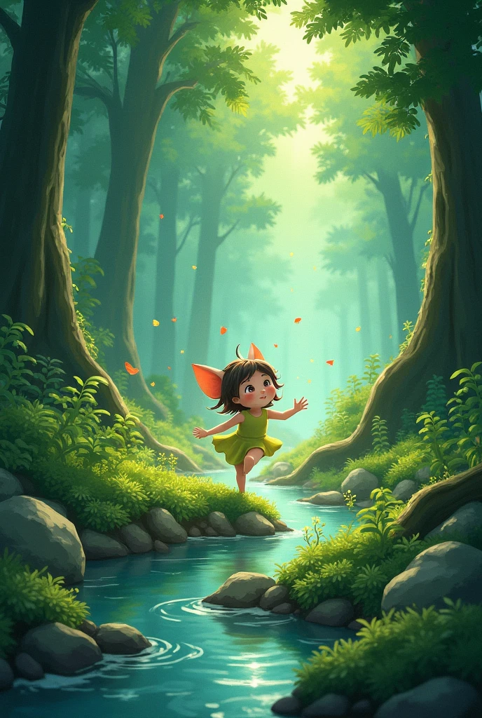 tmasterpiece，Ten centimeters high+Cute little fairies flying in the air，Snow White anime fairy，best qualtiy，（Very detailed CG unity 8K wallpaper），（best qualtiy），（Most Best Illustration），（Best shadow），glowing sprites，Drinking water in the pool，Natural elements in the forest theme。Mysterious Forest，Beautiful forest，great outdoors，surrounded by flower，Delicate leaves and branches are covered with fireflies（nature elements），（Jungle theme），（Foliage），（tree branch），（glowworm），（Particle effect）and so on。。.。.。.。.。.3D，rendering by octane，Ray traching，super detailing