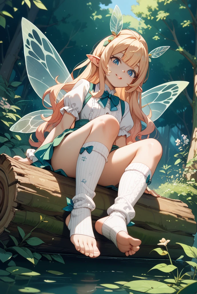(tiny adventurers in mountains and hills in front of closeup breasts and face of a giantess: 1.5), closeup breasts and face, (from below view: 1.2), (tiny sized breasts: 1.1) cleavage, (cute bright fairy with wings, magical nature clothing that reveals breasts and thighs: 1.1), hime cut, flowing hair, (medieval fantasy: 1.1), nipples, (fantasy outside: 1.1), (very low angle perspective: 1.2), (foot), barefoot, sitting, (tiny army from sky view: 1.1), (tiny army from sky view in front of closeup foot of a giantess: 1.1), (soles: 1.2), (closeup foot: 1.2), (anorexic and very skinny but tall: 1.3)