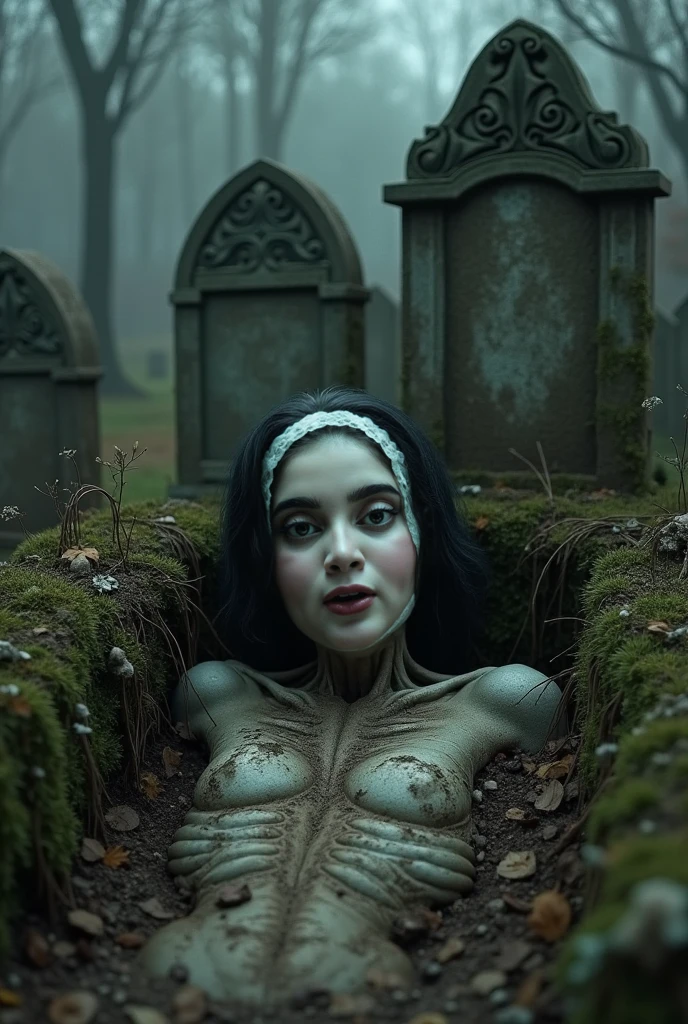 a close up of a woman with a skeleton body in a forest, frame from prometheus movie, hr giger. 8 k, humanoid flora, scene from the movie prometheus, still frame from prometheus, scene from prometheus movie, biologic hr giger style, movie still of a alien cyborg, eve online movie still, cgsociety ) --auto --s2