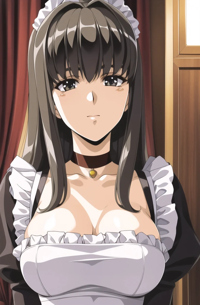best quality, masterpiece, solo, 1girl, <lora:kenpuu_denki_berserk-10:0.95>,, <lora:OboroV2:0.8>,oboro, mature_female,