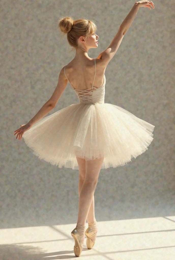 An image for a ballet dancer painting