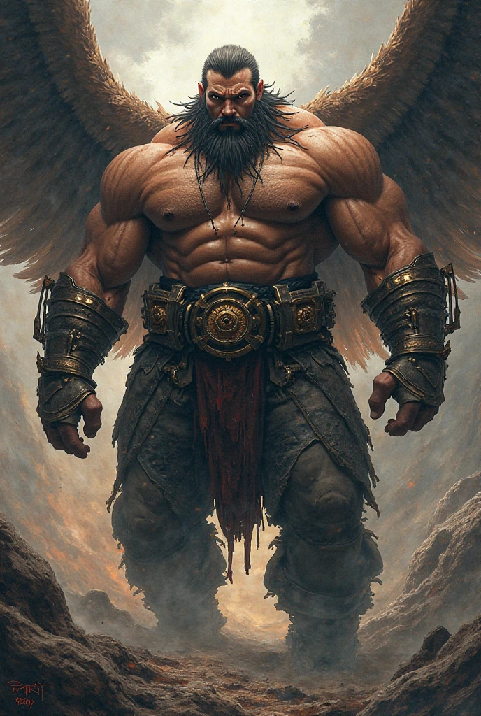 Create a strong man 