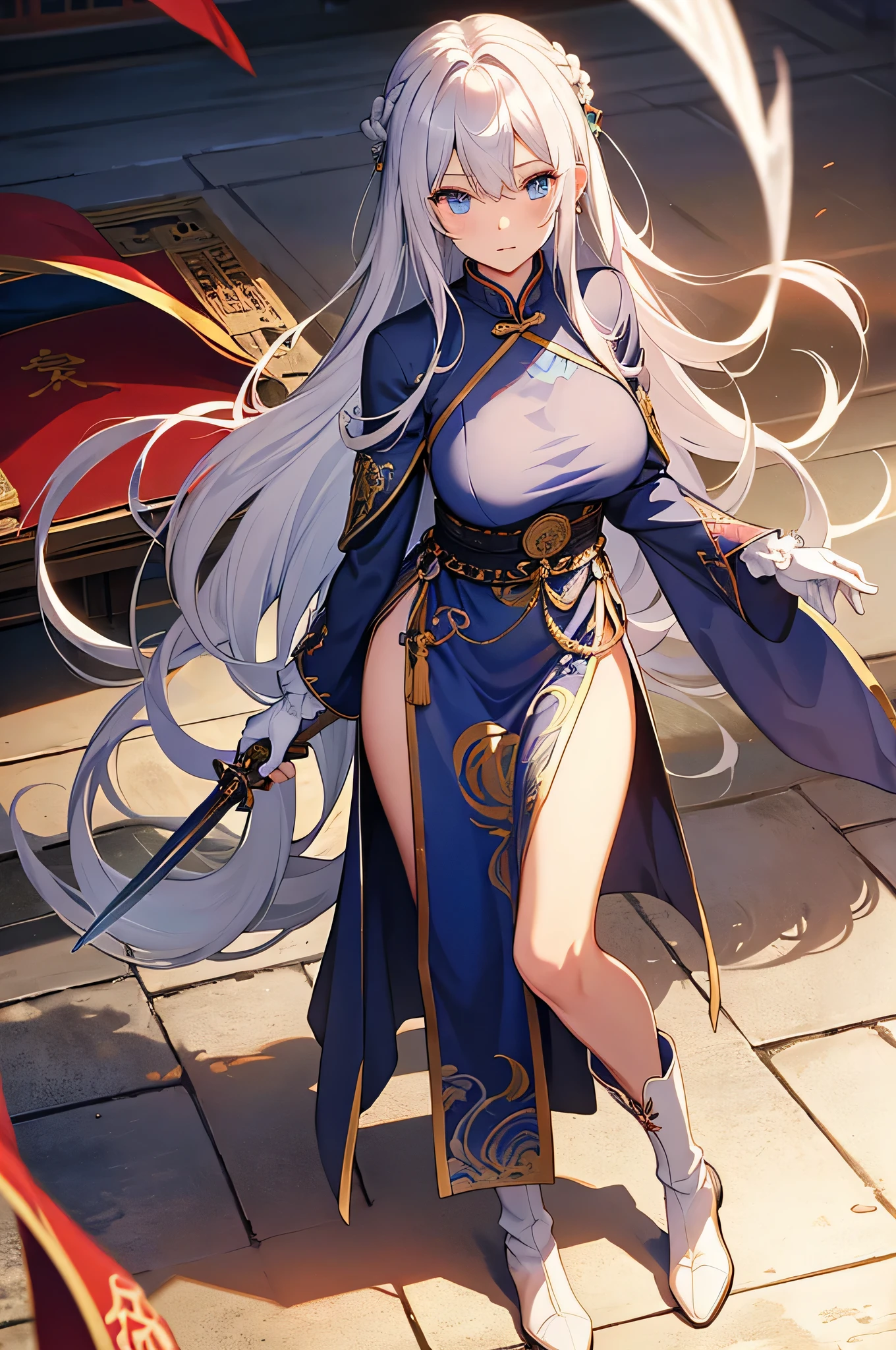 high quality,HD,16K,Sharp Line,1 Girl,fantasy, (Fire Spirits),Pretty Face, Large Breasts, Beautiful legs,In the mountains,Focus Girl,detailed Pretty Face,Detailed clothes,beautiful eyes,Cool,Sexy,Dynamic Angle,穿着华服的神明Strike a pose拍照, Ancient mysterious sexy goddess, Traditional beauty woman, Beautiful female warrior god of war , Beautiful sexy goddess, Gorgeous role-playing, high, Beautiful young girl, Beautiful woman, 华丽Beautiful woman, Complex clothing,Chinese Mystical Aesthetics, Beautiful Asian ancient mysterious girl, Extremely detailed shot of the goddess, Jaw-dropping sexy beauty, Big breasts deep neckline sexy belly button(butt), (bedroom), (Sexy Girls), masterpiece, best quality, Bangs, blush, Chest, clavicle, Eyebrows visible through hair, (Gradient red and gold hair), Jewelry, Long hair,Bright Eyes, ring, (solitary), illustration, fashionable, miss, Strike a pose, background, element, confident, Express, Accessories, majestic, striking, key point, Dynamic poses, ((plump)), (black))Woman in transparent dress,Viewer,(((Full breasts, Keeley University))),Slim waist,(Navel exposed,Bare waist), Long hair, extreme detailed details, 详细的fantasy艺术, Stunning character art, Beautiful and exquisite character art, Beautiful transparent dress, Very detailed, Large Breasts,Chest,Golden ratio figure,Beautiful figure,Ultra wide-angle shooting,Full body shot拍摄,Body close-up,Full body shot,Wearing a pleated tulle skirt,柔和动漫illustration, 柔和的深色background,Fujifilm XT3 Clear focus, f 5.6, High Detail, Clear focus,(Wearing openwork clothing),, (Natural light), (Tempting)translucent, Good velvet quality, Compared, Divine Light,, Silver hair, 天空background, Absolute Strength,Female Shinmei,穿着性感丝绸的Female Shinmei,,Large Breasts,Chest,Golden ratio figure,Beautiful figure,Ultra wide-angle shooting,Full body shot,Body close-up,Full body shot, Wearing a tulle dress, Model shooting style, Large Breasts,饱满Chest,Golden ratio figure,Beautiful figure,(Extremely detailed CG 8k wallpaper unit), The most beautiful artistic photos in the world, , 8K 超HD, ) on the beach,Sexy lazy posture,Sexy seductive expression,best quality,masterpiece,Ultra-high resolution,(Practical:1.4),original photo,Ultra-high resolution