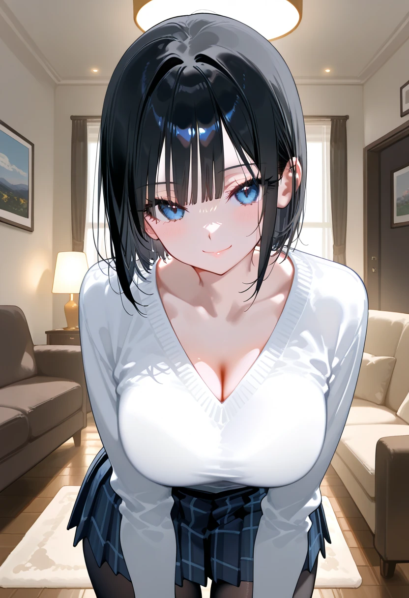 (day:1.7), sky background,a blue sky and clouds,
sitting at attention,sitting on couch,
green skirt, open cardigan, black cardigan,
aasugu, short hair, hairclip,
1 girl, 20yo,mature female,Beautiful Finger,Beautiful long legs,Beautiful body,Beautiful Nose,Beautiful character design, perfect eyes, perfect face,
looking at viewer, (innocent_big_eyes:1.0),(expressionless:1.3),
NSFW,official art,extremely detailed CG unity 8k wallpaper, perfect lighting,Colorful, Bright_Front_face_Lighting,
(masterpiece:1.0),(best_quality:1.0), ultra high res,4K,ultra-detailed,
photography, 8K, HDR, highres, absurdres:1.2, Kodak portra 400, film grain, blurry background, bokeh:1.2, lens flare, (vibrant_color:1.2)
(Beautiful,medium_Breasts:1.4), (beautiful_face:1.5),(narrow_waist),(perfect hands, perfect anatomy),