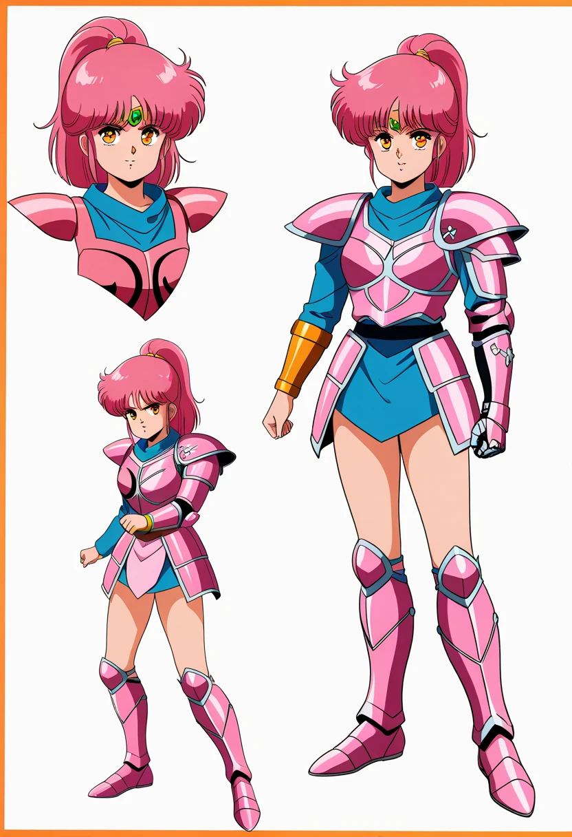 Guyver, bio booster armor guyver is science fiction 90's fighter chibi,, nostalga, , ((80's stlye anime, chibi cleavage, )), wardrobe malfunction, , film grain, grainy image, amature, analog, chromatic abberation,