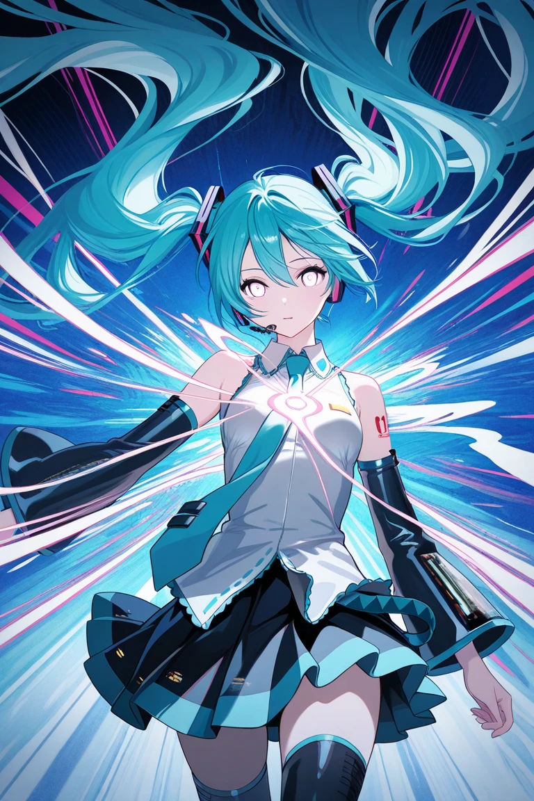 Master of Ice。Light blue hair