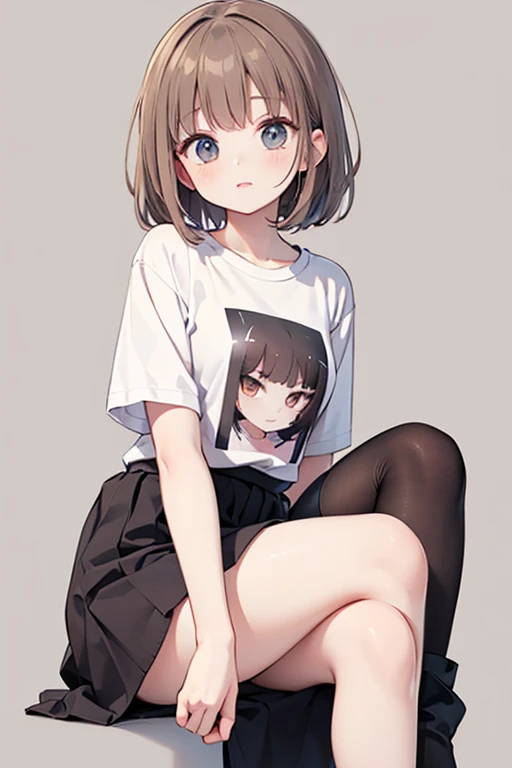 squatting,open legs、Legs2Book、Striped panties、M-shaped legs、Spread your legs、Sit on a vinyl seat、garden、Black Cap、Shoulder bag、Beige cotton mini skirt、Black shirt with shoulders、Black sneakers、Girl、Girl、Younger、Baby Face、flat chest、forehead、Dynamic Angle、looks fun、ground