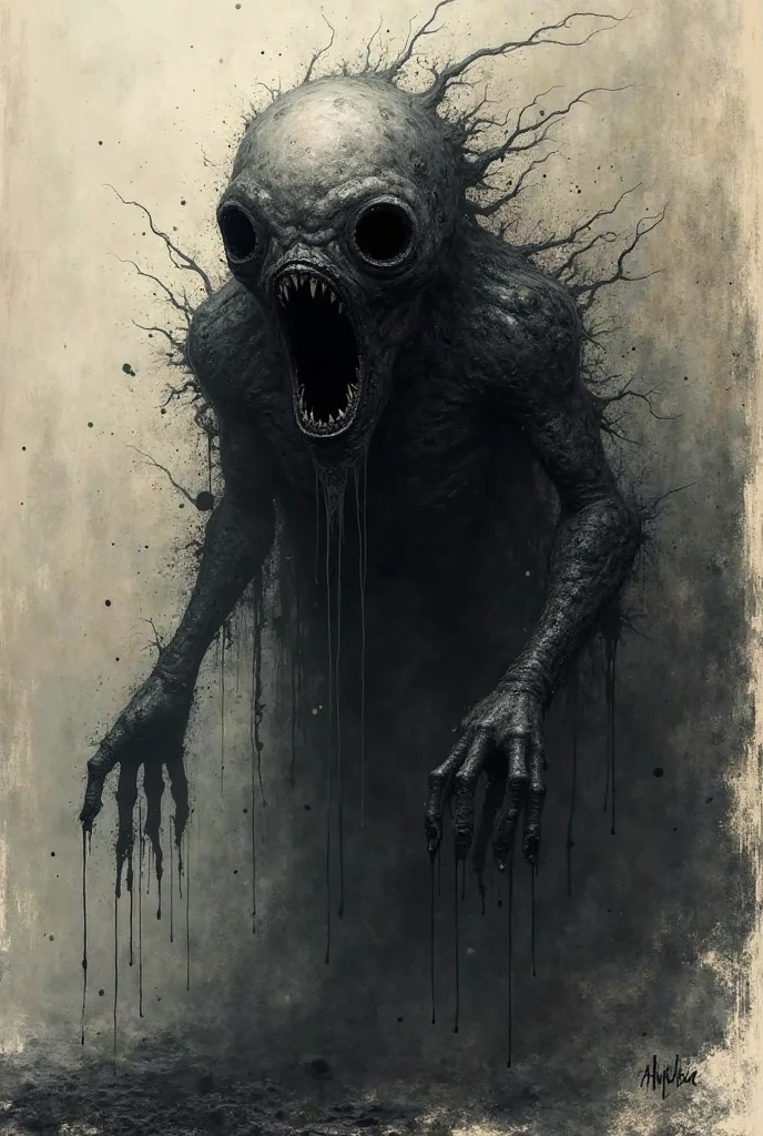 by peter de seve, (masterful but extremely beautiful:1.4), (masterpiece, best quality:1.4) , in the style of nicola samori, nightmare spider, 3D, hauntingly abstract, style of Stephen Gammell, fragmented reality, by Francis Bacon, shifting textures, grayscale, photorealism, high resolution ,
<lora:add-detail-xl:1> <lora:xl_more_art-full_v1:0.5> <lora:NicolaSamori:0.7>