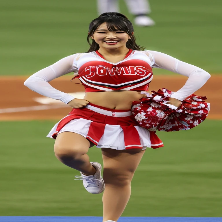 (8K、RAW photo、highest quality)、detailed background、beautiful and detailed face、beautiful and smooth skin、skin texture、professional lighting、Beautiful age girl、(5 women)、multiple women、(Cheerleader、stadium、I'm rooting for you、mini skirt)、ponytail、big breasts、
sexy costume、Sexy Uniforms、sexy costume、healthy、
smile、laughter、sexual expression、smile、healthyなふとももを強調する、healthyで美しい、show your whole body、panty shot、panty shot、open your legs、raise your legs、Show 1'~ side