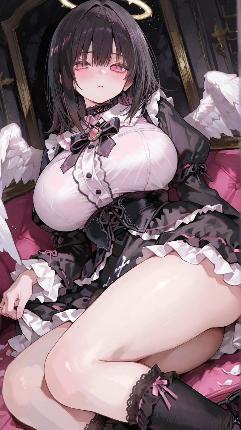 {{{{{32k, nsfw, The process in which the heroine girl is transformed into a Youth unconscious silicon love doll that infinitely without consciousness, Adding the fragility of youth to heroine girl's appearance, The more the protagonist tried to stop the transformation into a silicone love doll the more the transformation progressed resulting in the protagonist breaking the final seal that transformed his beloved into a silicone love doll and taking her consciousness A full whipped deep cleavage rapidly emerged from her small breasts making her much sexier than when she was human, She has been completely transformed into a silicone love doll and the charm she exudes spurs the protagonist's sexual desire and he not only fails to save the girl he loves but also forces her to lift her legs and open her legs and continues to fuck the love doll who was his lover earlier against his will The texture of the doll's body is enhanced, thicken the lips look pretty, Boobs are fluffy and bouncy, Tits that get rounder bigger her deep tight cleavage}}}}},{{{white expressionless cheeks, The moment the heroine girl's eyes were replaced by fake glass ones, Silicon love doll staring into the void, Her whole body her hair her eyes everything has been turned into a fake, she was completely transformed into a silicone love doll lifeless, silicon love doll magical in a romantic silicone love doll showcase filled with female hormone steam, her beautiful slender underbust, slender curvy cute waistline, silicone love doll had an lewd fetish for lips and necks and waistlines, her clearer nip line from underbust to hips, her black hair replaced gloomy blonde hair, thick vivid lips}}}}},{{Extremely detailed}},{{{{{heroine girl's Sexually unused body with pure and innocent aura, integrated heroine girl head and face small}}}}}