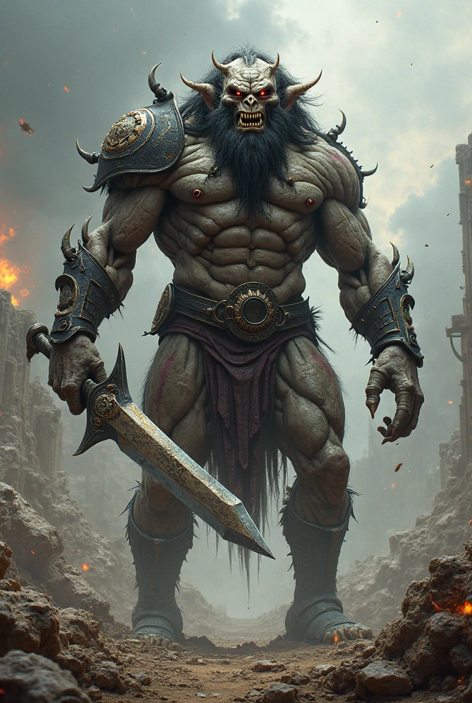 rick sanchez, Conan the barbarian, full body