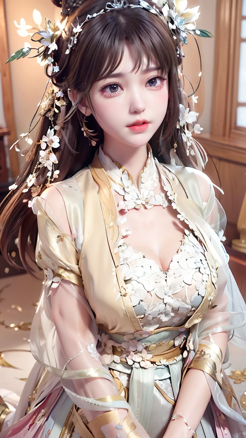 1girl,((solo)),((ultra-detailed)),overexposure,extremely detailed cg 8k wallpaper,extremely delicate and beautiful,highly detailed,cinematic lighting,(cinematic highlight hair),(best quality),((masterpiece)),full body,stand \(jojo\),perfect eyes,<lora:butterfly_v1.5:0.6>,<lora:sexy_beauty_v20:0.3>,<lora:half_ponytail_hairstyle-10:0.3>,(<lora:bridal_hairstyle:0.4>),<lora:chill_mayuki:0.2>,<lora:betterCuteAsian:0.5>,<lora:face_v10.1B:0.1>,<lora:more_details_2:0.3>,<lora:mlegs1:0.6>,<lora:sexy_antiquity_v11:0.1>,
girl standing in the sea of flowers,in spring,
Tyndall effect,hdr,on the beach,(full body photo:1.1),posing,pixel-perfect duplicate,exquisite face,