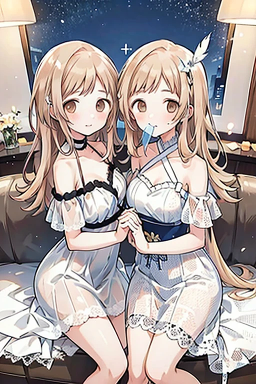 8k , Best quality, high resolution ,( 2 girls :2.0) , 20 years old ,(((((yuri ,sex ,nsfw ))))) , saliva trail ,saliva ,((fucked silly )) , Inside a casino, game cg , (( playboy bunny , fishnet thighhighs )),((( beautiful detailed face ,Very beautiful woman ))) ,((( beautiful detailed body ))) ,((( beautiful detailed breast ))),large breasts, peeing, urine stream ,