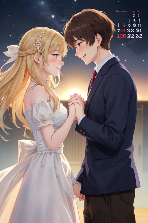 Couple in their twenties holding hands