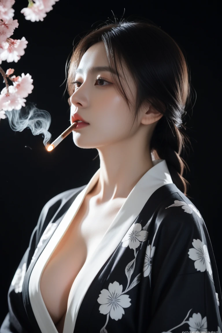 Best quality, masterpiece, ultra high res, (photorealistic:1.5), raw photo, 1girl, naked and covered up with blanket , in the room with open windows, light shadow, low key, warm light, sexy look, short hair, asian face, Chinese face, (cigarette on mouth, smoke from cigarettes: 1.2) smoking, (perfect detailed cigarettes with dark yellow filter) (perfect detailed cigarettes) cigarette, cigar on the mouth, cigar on the mouth, (cigar on the mouth: 1.4), real person 