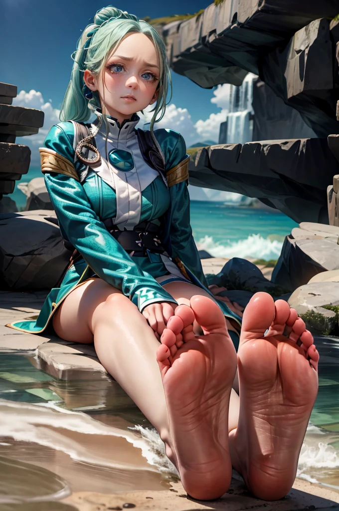 (NSFW:1.2),full body shot,kowloon walled city,(slums:1.2),official art,best quality, extremely detailed, high resolution, (illustrations:1.3), (masterpiece:1.2), bokeh, dusty, ray_tracing,beautiful and aesthetic, depth of field, blurry, glistening skin, horror, dim, rain, foggy overcast, night time, gloomy, atmospheric, blurry foreground, from above, cold color, flyer, graffiti, underexposed, steam, alley, industrial pipe, thick lips,night,Inside the hallway of dilapidated apartment,(lot of pornography graffiti:1.2),1girl, sitting, feet up, Close-up of the foot,small feet,soles, (Correct number of toes:1.2),<lora:animefeetv4:0.6>,mature female, beautiful detailed face,(pussy:1.3),Detail hands,plump,solo, ((beautiful detailed eyes)), (detailed light), depth of field, ((white hair)), hair between eyes, twintails, (elf ears), ((golden eyes)), glowing eyes, ((aqua_eyes)), blush, ((deer horns)), (priscm;blue:1.5), (priscm;red:1.5), blush, small breasts, disgusted eyes, barefoot, paw pose, fallig leaves, falling petals, forest, flowers, (priscm;green:1.8), wet, sketch,((open shirt)), intense shadows, motherly,pussy tattoo,depth of field,shiny skin,see-through, thick lips, beautiful woman, sweat, sweatdrop, wet,off_shoulder,corridor, jewelry,areola slip,skindentation, sagging breasts, thick arms, milf, thick lips,cum in pussy,lot of semen,chubby, fat, thick thighs, exposed,wide hips, beautiful reflection,eyeshadow,makeup, thick eyelashes,seduce, jewelry, choker,takemi tae, necklace,(sagging breasts:1.3), chubby, v-shaped eyebrows,light particles,(presenting:0.9),prostitute,