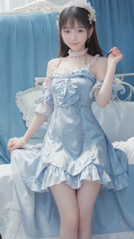 (best quality, masterpiece, high resolution, glow, flood, lens glare, wide angle), sunlight, full body, 1 [Chinese|Russian|Japanese|Korean] girl, solo,((mei red:1.1) clothes), necklace, jewelry, long hair, earrings, super delicate face, beautiful face, perfect hands,full face blush, (perfect eyes) and ( long eyelashes: 1.4), glowing pupils, (white stockings: 0.9), realism, (high detail skin: 1.2), 8k ultra hd, DSLR, high quality, volumetric lighting, frank, high resolution, 4K, 8K, background bokeh, dream forest, radiant garlic, feather drop effect, morning, foreground, f/16