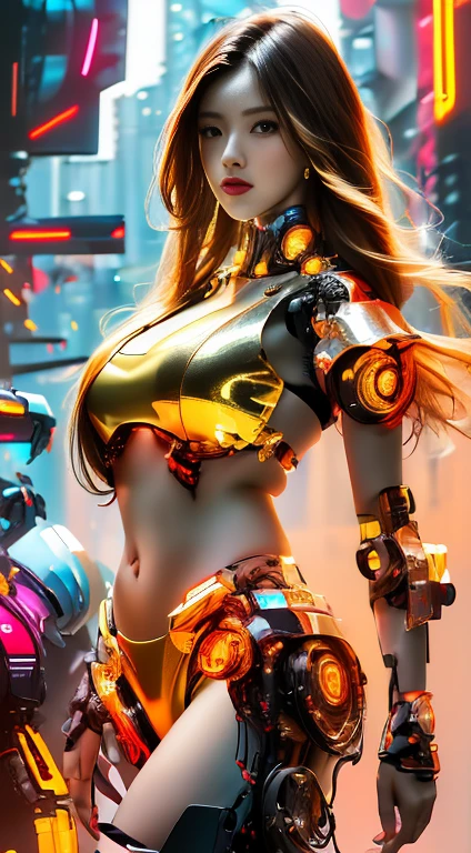 1 girl, asuka langley soryu, blue eyes, hair between eyes headgear interface headset ,orange shiny hair, perfect proportions body, perfect ass, perfect breats, cameltoe, sexy pose,(( Shiny red latex datiled suit)), vulgarity, ((shiny skin)), whith one laser gun, high lighting, high full color, on a dark spaceship, in a space, planet terror, ((best quality)), ((masterpiece)), (high-resolution:1.2), ((best quality)), ((masterpiece)), (high-resolution:1.2), (({masterpiece}}}, {{{best quality}}}, {{ultra-detailed}}, {illustration}, {{an extremely delicate and beautiful}},