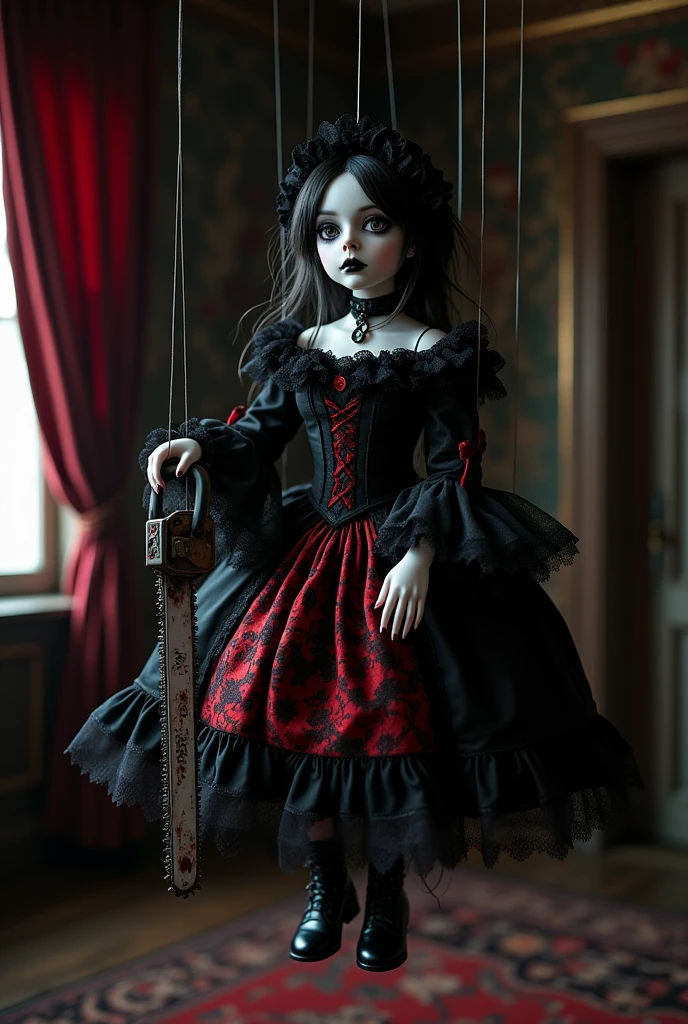 Lace Puppet ゴシックロリータ チェーンソー