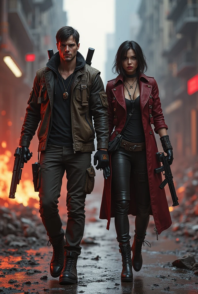 Leon Scott Kenedy y Ada won casados de resident evil 4