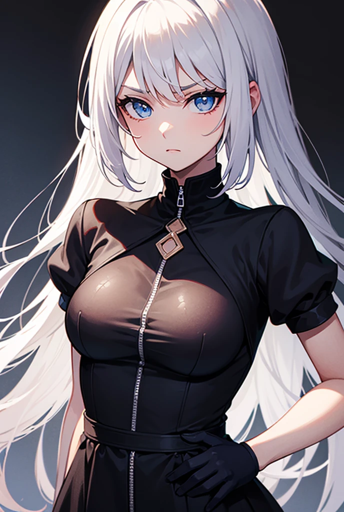 pale skin black long hair yellow eyes muscular girl huge breasts sad expressionless sad expressionless sad expressionless sad expressionless sad expressionless sad expressionless