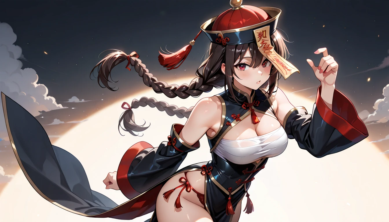 (((Woman))), (((best qualtiy))), (((tmasterpiece))), (((AS-Adult))), ((( Japanese ))), Looking up from your knees, Beautiful asian samurai woman with perfect body, Modern samurai, ((( Asian))), Wear gloves on your hands，The left arm is made of steel and metal tips，protector, Eyes are pulled, (( Appear under the chest )), (( small floss )), by Simon Bisley, Almost naked（by Simon Bisley）Castle City Wilderness，high-resolutionfor posters, Hair straightening, Minimum clothing, s Armor (Crazy clothes ), Full of tips and rivets, tribal tattoos, (((full body Esbian))), Straight brunette hair，Colored hair ends