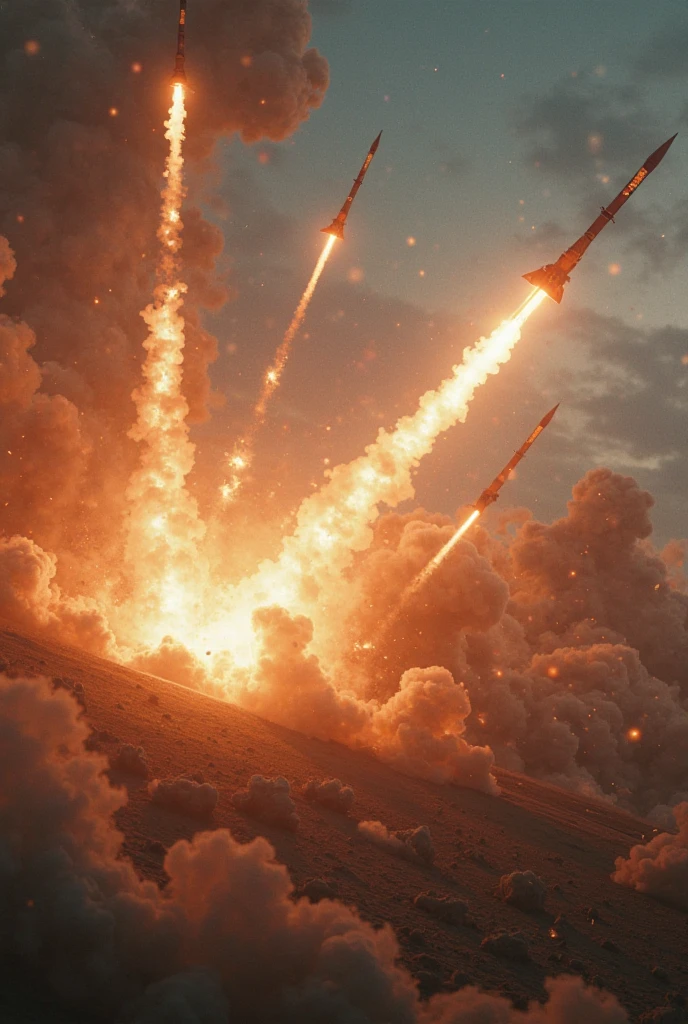 Located close to space, a huge space station falling from above, bubbling with fire accompanied by smoke, apocalyptic background, 4K very detailed riser