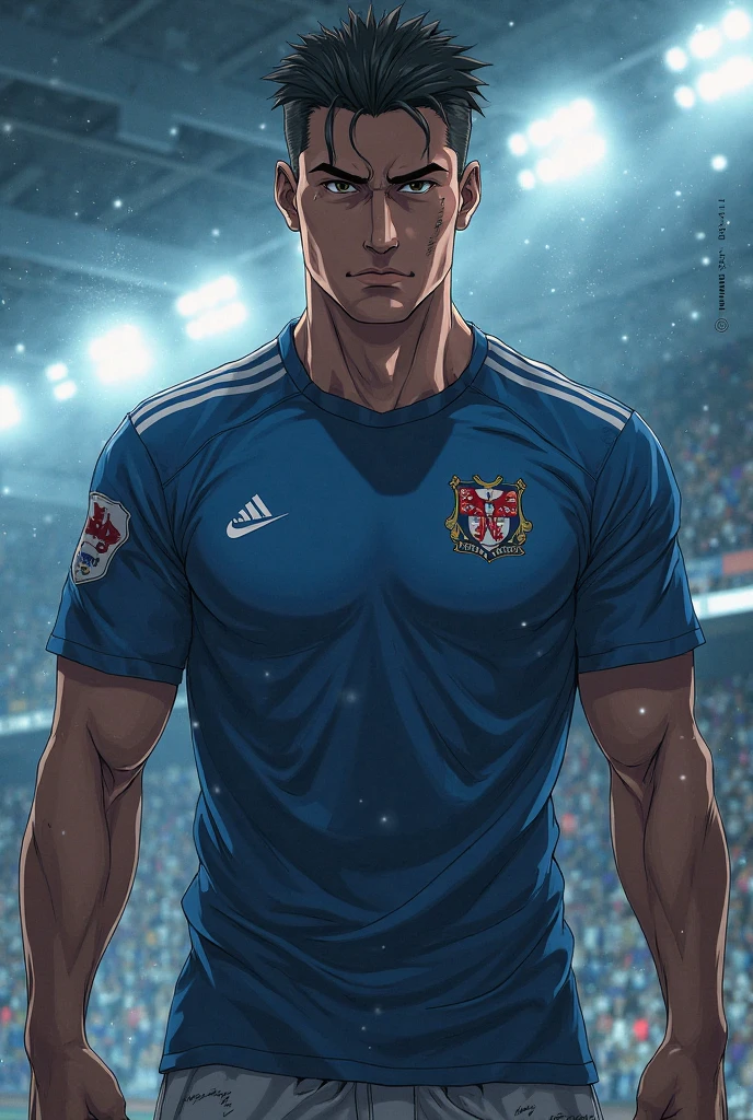 Football player with the name ROSIKH wears a Bayern Munich jersey