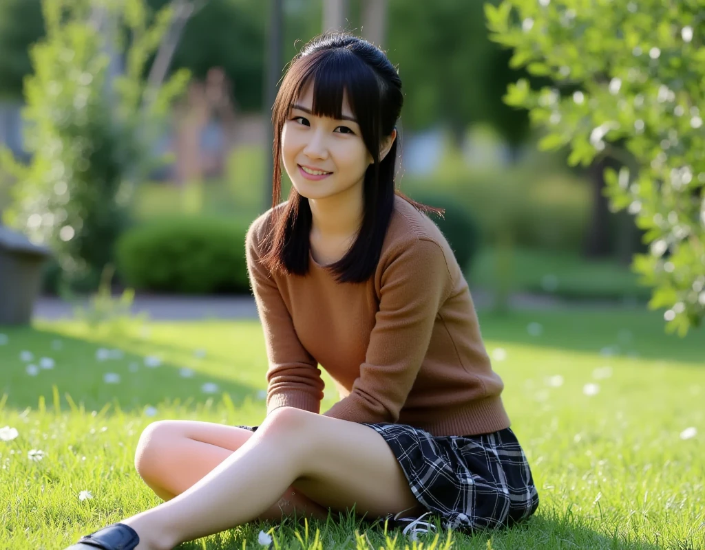 Smiling cute girl