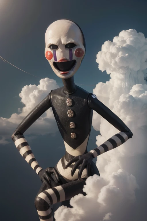 A puppet in the clouds, puppet style, The Puppet,