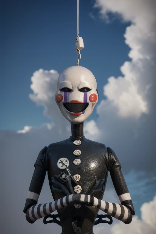 A puppet in the clouds, puppet style, The Puppet,