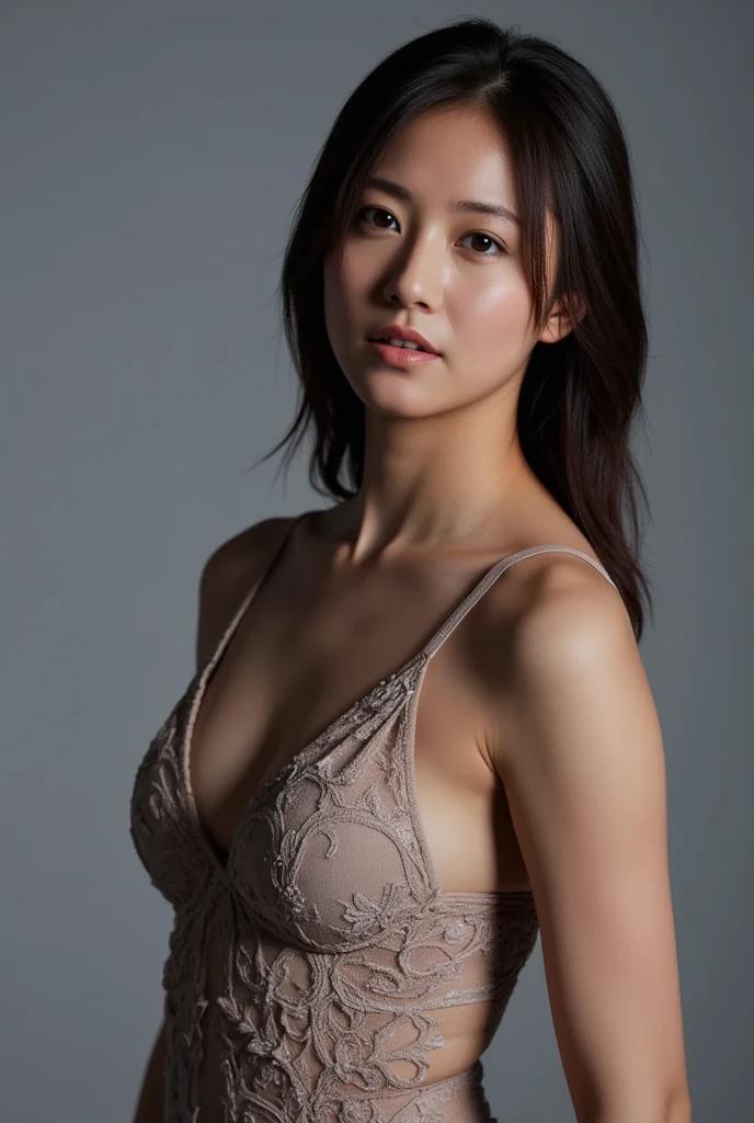 ((Highest quality, 8k, masterpiece: 1.3)), sharp: 1.2, Perfect Body Beauty: 1.6, ((Layered Hairstyles, Small breasts: 1.0)), bed, ((Small face)), (((ponytail))), ((necklace)), Earrings, ring, Bracelet, Hair Accessories, (No bra), ((Loungewear)), ((Beautiful young teenager woman)), ((Straight nose)), (Eyeliner), Armpit Hair, Bristles, ((Beautiful Skin)), Feminine curvaceous figure, (((Spread your legs and increase the depiction of your crotch))), Wavy Hair, Beautiful attention to detail, Super detailed, Highly detailed face and skin texture, fine grain, double eyelid, Black Hair, Big Ass, Lower Body, Thighs, (((Skinny))), Wet and shiny lips, smile, Blushing, Get a grip on your body, ((Anatomically correct human body)), ((Crisp body shape)), Ribs, clavicle, Protruding skeleton, Raised hair, A face without nasolabial folds, (((cardigan)))