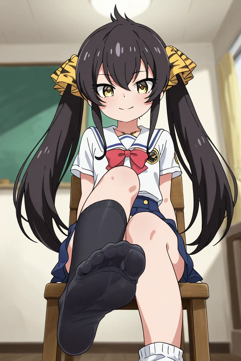  A place where a 's foot sits on a chair and gives pleasure on the sole of her foot, Matoba risa, Beautiful girl who is very thin ,The chest is small and flat ,school uniform and you can see the inside , a single sock on one of her foot, You can use the soles of your feet well ,Make sure the soles of both feet are in line,Try to match the soles of both feet at age 15 and middle school age ,