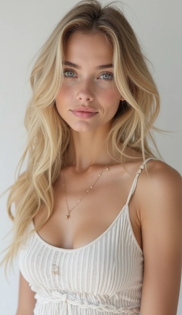 Alena Croft, realistic portrait photo of a beautiful women with blonde hair, hair roots slightly faded, beautiful Swedish college girl, blonde, full body, (Alena Croft) women posing in a white photoshoot studio, best quality, 1girl, blur background, bokeh, (white studio:1.4), ((wearing red Christmas Costumes dress)), look hot, gorgeous, beautiful detailed, (dynamic pose:1), soft lighting, wind, ((portrait:1.4)), UHD,Top quality, (bright lighting: 0.7), armature, best quality, ultra high res, (photorealistic:1.4),, high resolution, detailed, raw photo, sharp re, consistent dress code, consistent body structure, detailed face, detailed belly, detailed body structure, photorealistic, photo, masterpiece, realistic, realism, photorealism, high contrast, photorealistic digital art trending on Artstation 8k HD high definition detailed realistic, detailed, blonde, big clevage, busty boobs, skin texture, hyper detailed, realistic skin texture, armature, best quality, ultra high res, (photorealistic:1.4),, high resolution, detailed, raw photo, sharp re, by lee jeffries nikon d850 film stock photograph 4 kodak portra 400 camera f1.6 lens rich colors hyper realistic lifelike texture dramatic lighting unrealengine trending on artstation cinestill 800, UHD,Top quality, (bright lighting: 0.7), masterpiece, big angle shot, RAW photo (pale 25-year-old blonde woman, looking up at the viewer)blonde hair, detailed hands,proper hand position, detailed