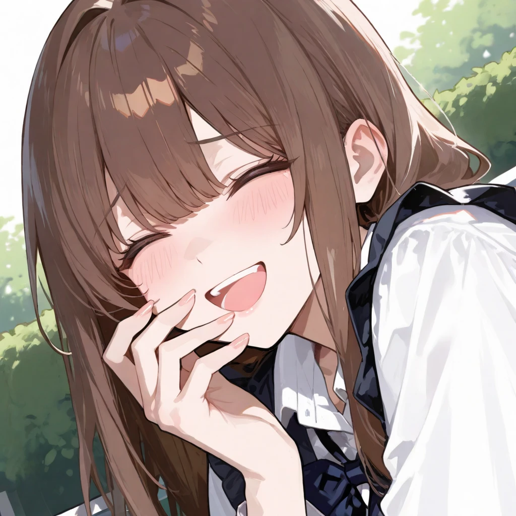 tmasterpiece，best qualtiy，A girl licks a banana