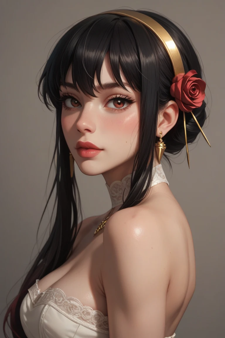 a drawing of a woman with a birb on her head, inspired by Kitagawa Utamaro, inspired by Kanō Takanobu, inspired by Audrey Kawasaki, inspired by Kanō Motonobu, geisha, inspired by Takato Yamamoto, inspired by Kelly McKernan, inspired by Harumi Hironaka, , art By Ray Shark