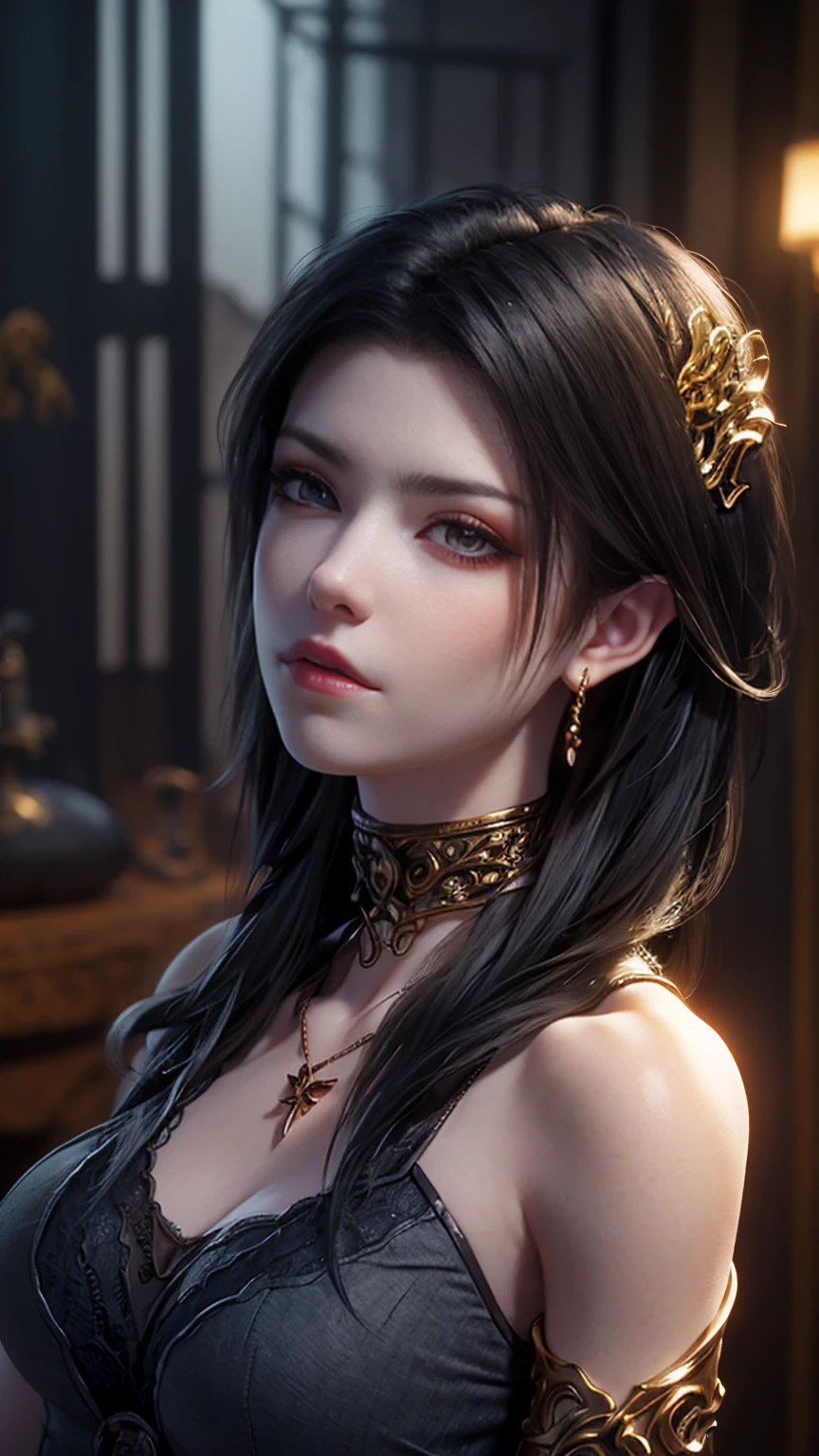 (RAW photo:1.3), (photorealistic:1.4),(masterpiece:1.3),(best quality:1.4), (full body:1.2), (intricate:1), (ornate:1)
BREAK (1girl:1), alternate_hairstyle, chains, long eyelashes, vagina, fat
BREAK (detailed eyes:0), (pupils:0), (detailed facial features:0),(detailed clothes features:0), (detailed background:1)