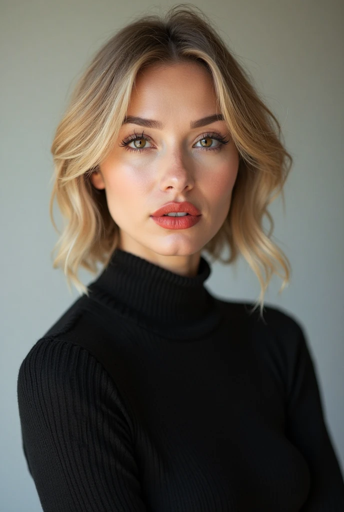 Woman, beautiful, amazing face and eyes, cosmetics, red glossy lips. (Wear a black blazer) (Beautiful page with lots of details.) (best quality) (Excellent details) (Collection of very detailed CG 8k wallpapers. .),original photo, Photographed by a professional, (stand), (white background),(Blonde bob),(Big eyes),(soft light source),(There is a slight crack.),(Wear a black blazer), small breasts,(Picture from the waist up),shorts, thigh high,wide chest naked nude full body having sex with boyfriend armpits