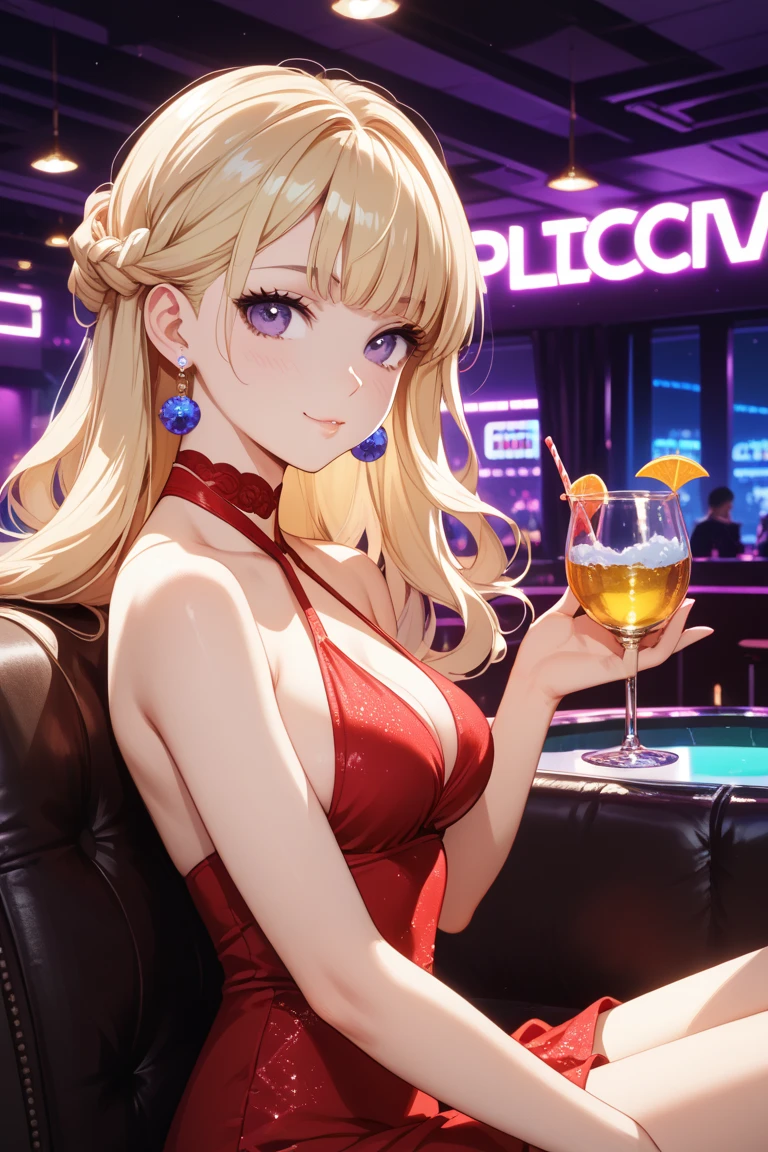 (best quality,4k,8k,highres,masterpiece:1.2),ultra-detailed,(realistic,photorealistic,photo-realistic:1.37),portrait,dealer,smiling,beautiful detailed eyes,beautiful detailed lips,casino,miniskirt,cards,poker cards,dealer uniform,professional lighting,attractive,confident,blackjack table,playing cards,red lipstick,poker chips,glamorous,engaging,captivating,high roller,deck of cards,sleight of hand,casino floor,ace of spades,blonde hair,winner,exquisite details,card shuffler,card holder,stacks of chips,exciting atmosphere,green felt table,casino manager,intense focus,lively ambiance,nighttime,casino background