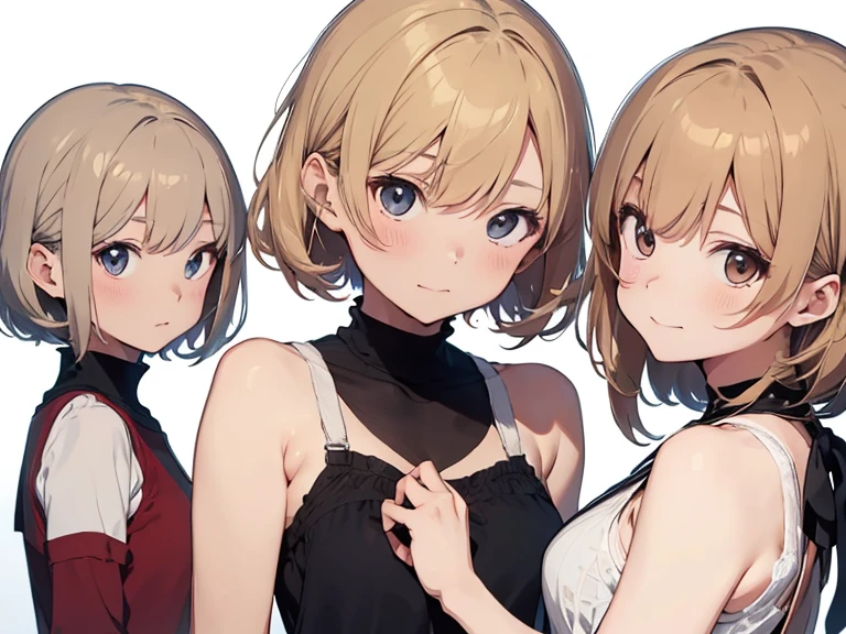 superfine illustration,Anime style,very detailed beautiful face and eyes,alluring face,Beautiful nose,Dynamic lighting,best ratio four finger and one thumb,Perfect fingers,Perfect hands,hands on pockets,Girl with a delicate face,{{{gals}}}},{{{Gal}}}},(Gal:1.2), ((lip:1.3)), ((gleaming skin:1.3)),((earrings)),((eyeshadows)), Looking at Viewer,Evil smile, (wearing a shiny multi-colored bra,good bottom,Miniskirt,nail polish,Natural lips,White shirt, Cropped blouse, Midriff,Choker, Bra under clothes,high-leg swimsuit , highleg ,Miniskirt,multicolored pleated skirt,Plaid,,cleavage,) ((Incredibly short skirt)),(tied him up:1.3),(Front Tie Shirt:1.duck,pantyhose black belt,Underwear ,Akane, Heavenly Akane, ,Akane, Heavenly Akane,Short hair,