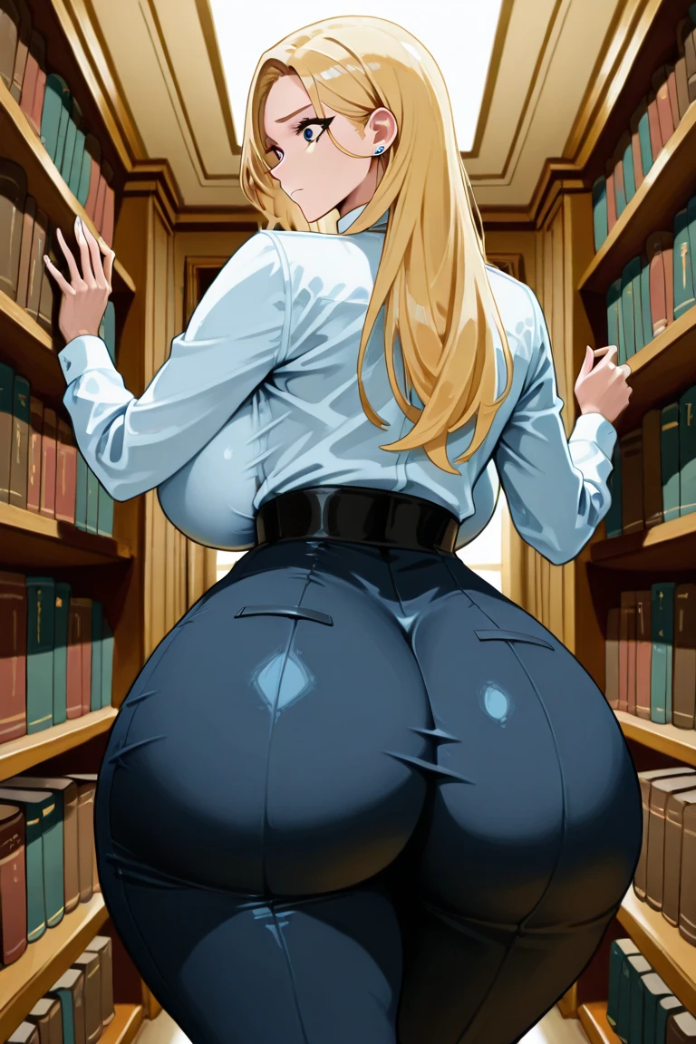 Biblioteca, 1girl, 1guy, naked, porn, fuck pussy, gangbang, muitos caras fazendo sexo com ela, blowjob, lingua para fora, ahegao, seios grandes, cum, anal,