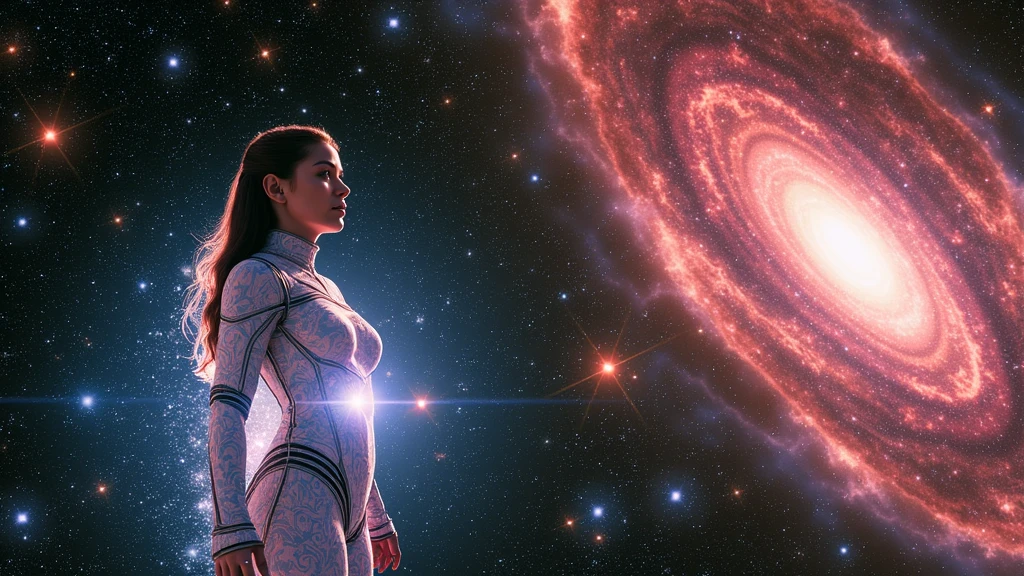 brightly colored abstract image of a space station with a spiral, epic beautiful space scifi, chaotic cinematic space rift, greg beeple, planets colliding, beeple and tim hildebrandt, beeple and jean giraud, end of the universe, galaxy space sci-fi, ringworld, by Mike "Beeple" Winkelmann. Matrix style, (((((Matrix cascading code))))), (((((a futuristic twin tower skyscraper with a unique twisted design))))), (((((OLED GUI interfaces in the building))))), at night, (((((1girl, solo))))), photo realistic, (((large-breast:1.2 slim body, cleavage))), (((off broken mini sling-shirt and black sling bra, extreamly short pleated miniskirt exposing panty))), (((((running pose))))), (((((matrix style black sunglasses))))), ((((((((((aiming with a short gun)))))))))), (((((looking at camera))))), (((very low view))), (((((half-body thigh level medium shot))))), (((cinematic lighting))).