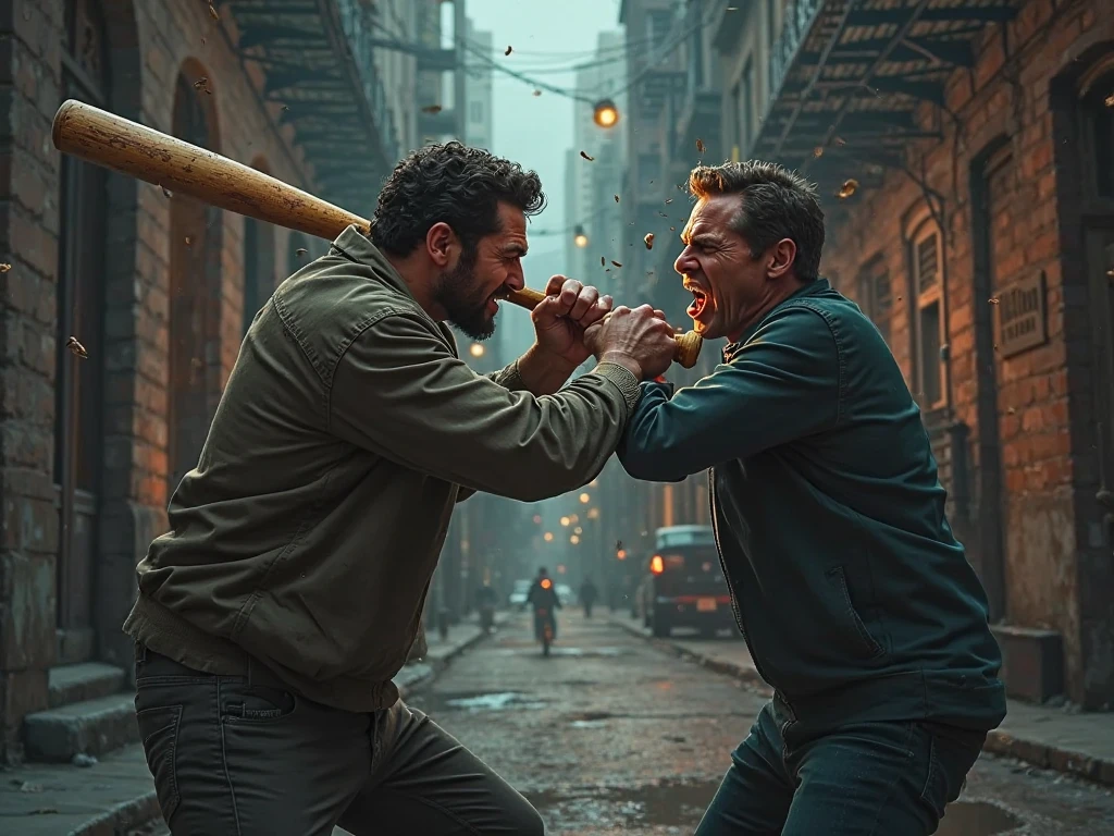 a man in a suit holding a knife next to a man laying on the ground, youtube thumbnail, hand to hand combat with machete, nostalgia critic, brutal violence, hyperrealistic nightmare scene, people fighting, aggressive head, brutal fight, face on head shot, tickle fight in the death tent, armed with edged weapons, mad old bald zombie, markiplier with a knife, bossfight, fistfight, violent and vicious appearance, man mutating to zombie, funny professional photo, wielding a knife, they are fighting very angry And these events are in the middle of a garden