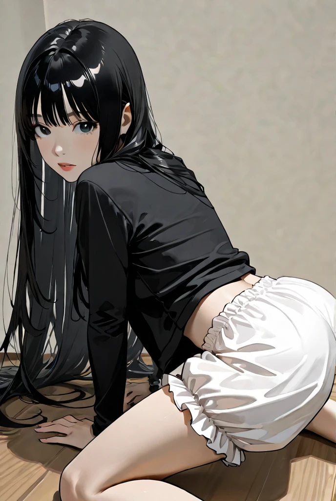 tmasterpiece,Line drawings,A painting of a woman with long hair and long hair,Perfect anime body,s the perfect face,Perfect facial features,angry look,long leges,huge tit,Whole body movement,8K comic wallpaper,Full body combat stance,Realistic light and shadows,beautiful line art,Powerful comic art,anime artsyle,painting art,comic artstyle,His caricature full-body portrait,Beautiful fanart,detail-rich,detailed manga style